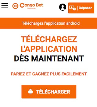 Telecharger congobet apk  Congo Bet rdc application inscription en ligne