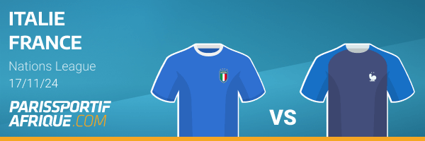 parier sur italie - france avec 1xbet